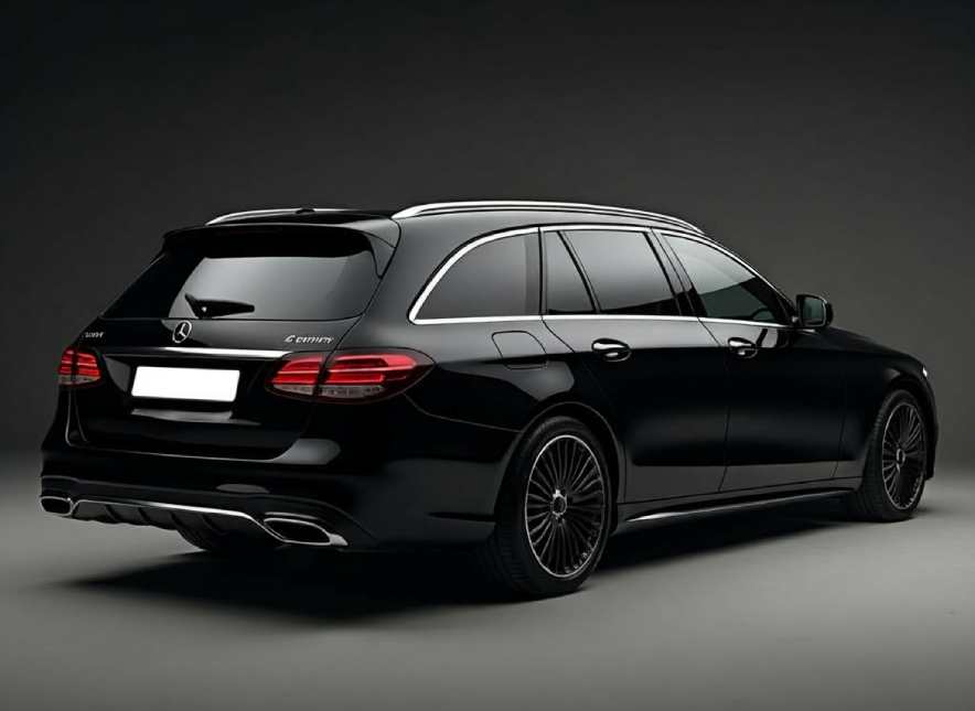 Mercedes-Benz E-Class Estate Chauffeur Car With Large Luggage Capacity